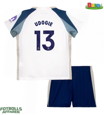Tottenham Hotspur Destiny Udogie #13 Hemmaställ Barn 2025-26 Kortärmad (+ Korta byxor)